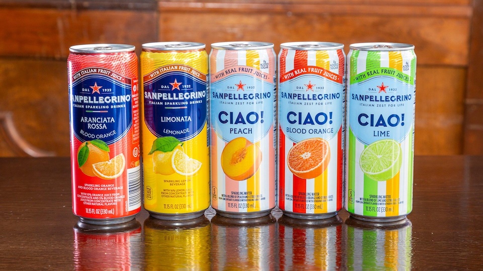 San Pellegrino Sparkling Flavors